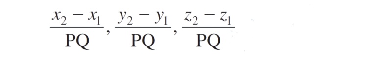 Three Dimensional Geometry Formula 1