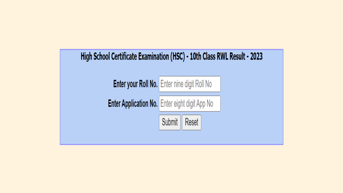 Mp Board 10th 12th Supplementary Rwl Result 2023 Declared Know How To Check Here Education