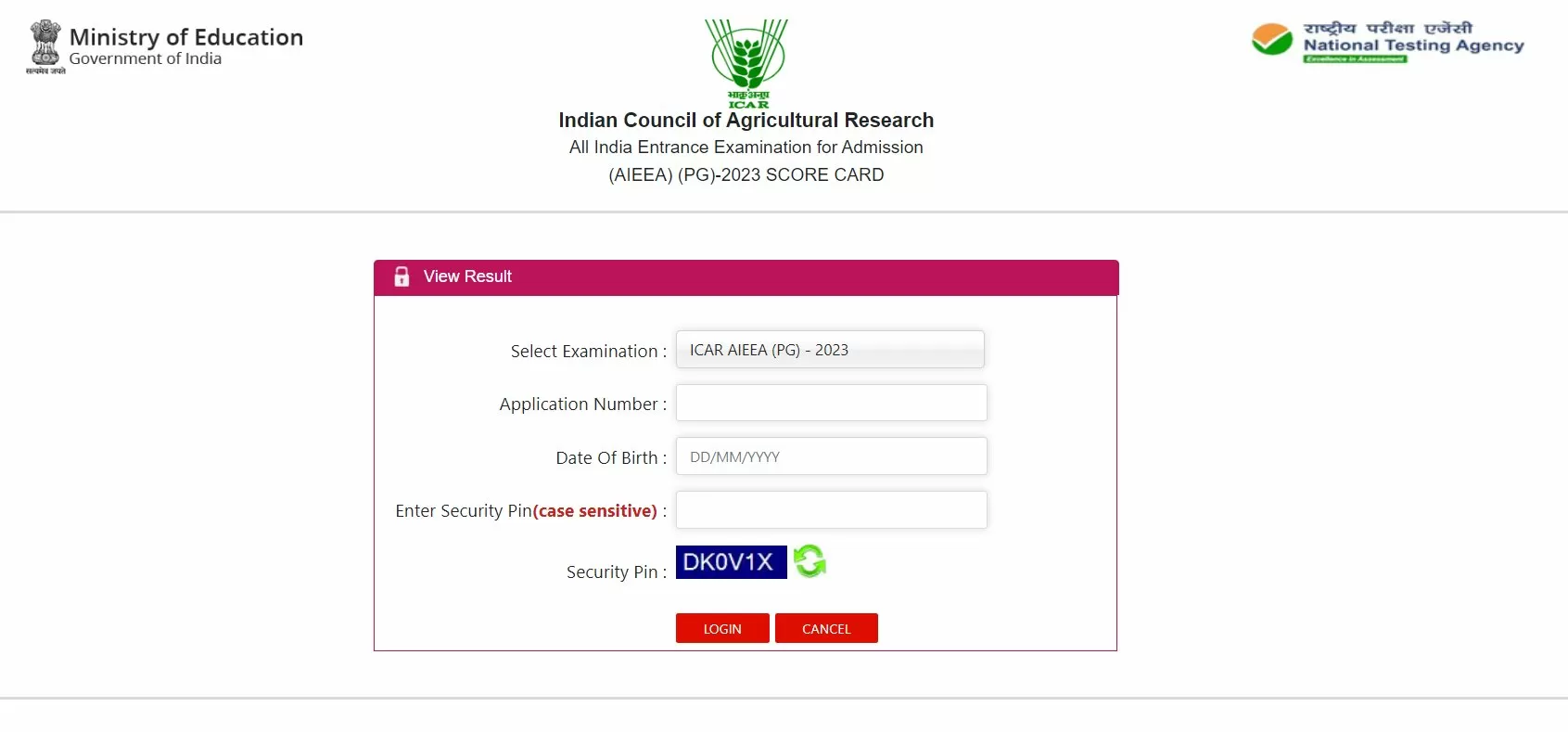 ICAR Results 2023 ऑनलाइन यहां दिए डायरेक्ट लिंक से चेक करें