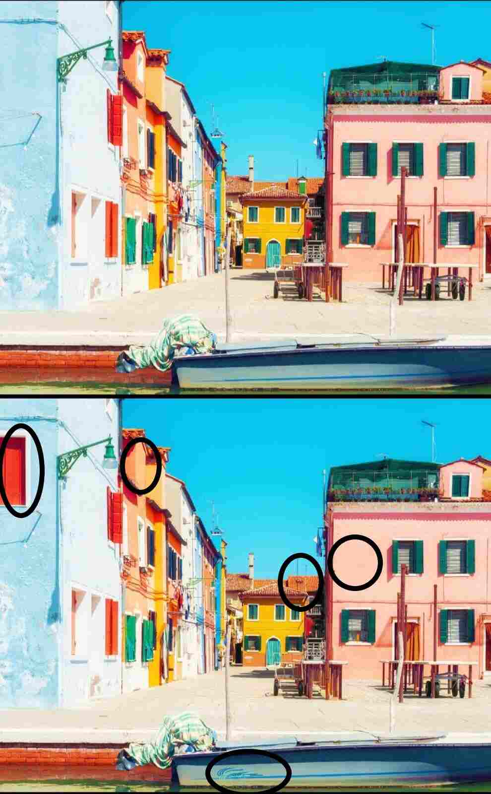 Spot The Difference: Spot 5 Differences In 19 Seconds