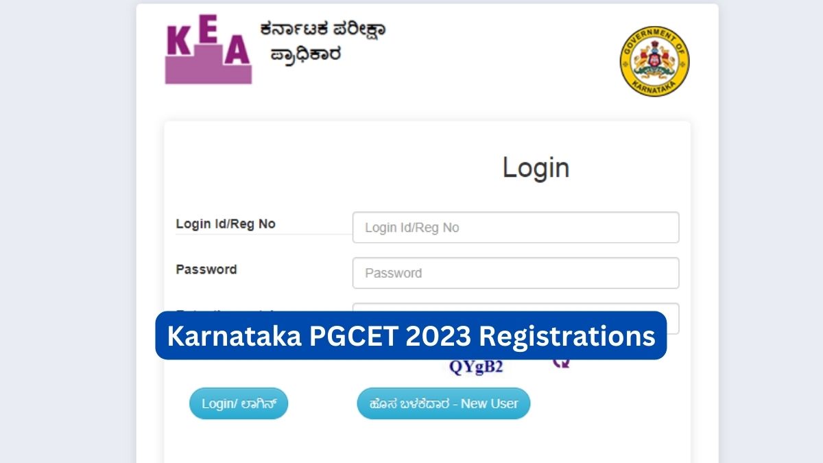 Karnataka PGCET 2023 Registrations