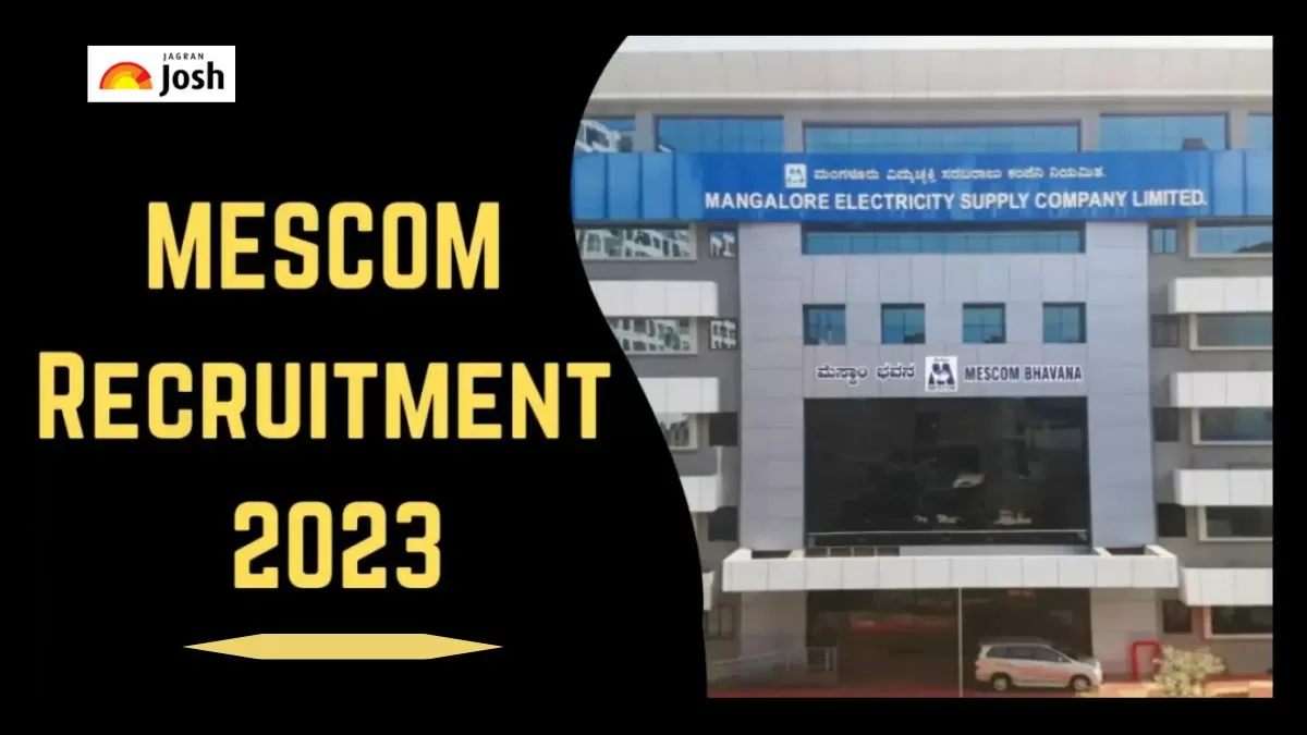 मेसकॉम भर्ती 2023 अधिसूचना के बारे में सभी जानकारी यहां से प्राप्त करें