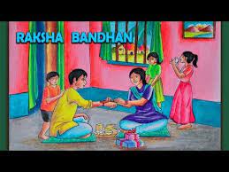 How to draw easy Raksha Bandhan drawing & painting step by step tutorial  for beginners - YouTube