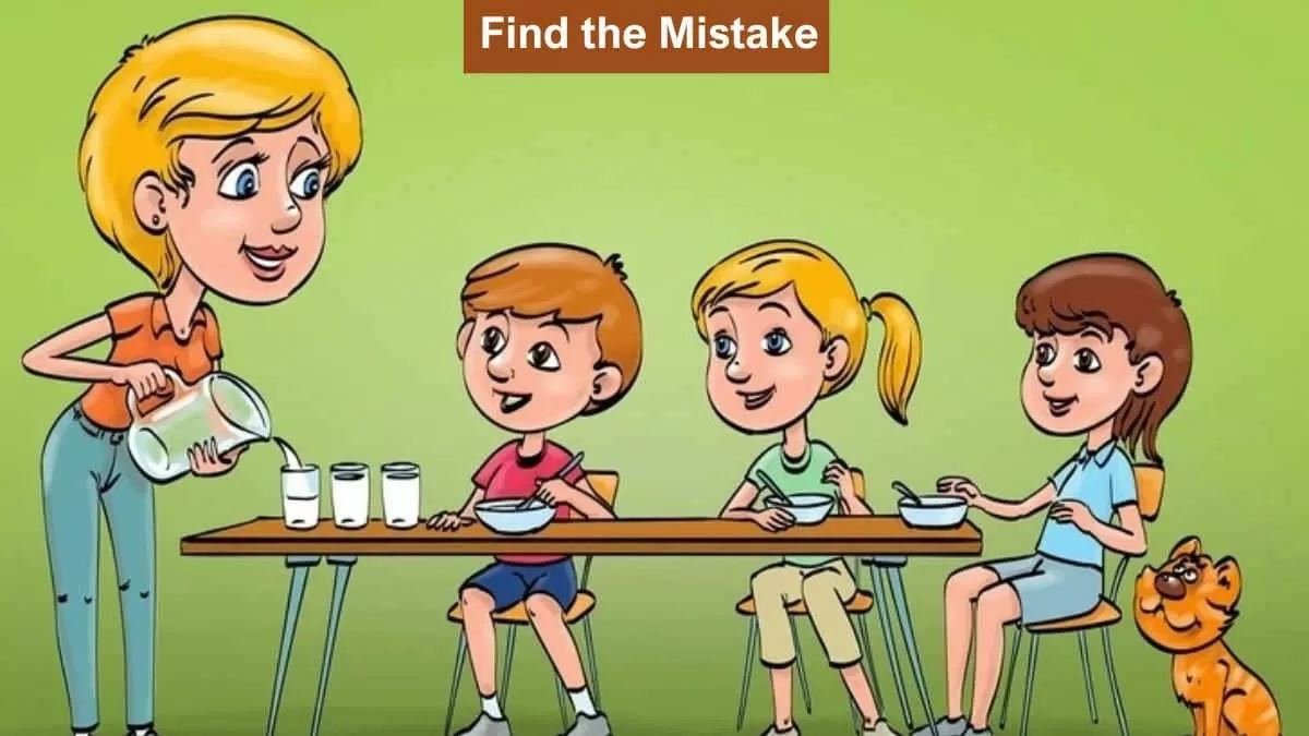 Seek and Find Puzzle: Only geniuses can find the mistake in the picture in 5 seconds