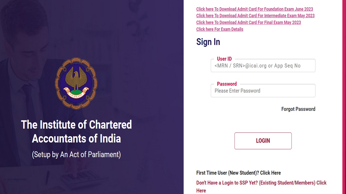 ICAI CA registration with late fee