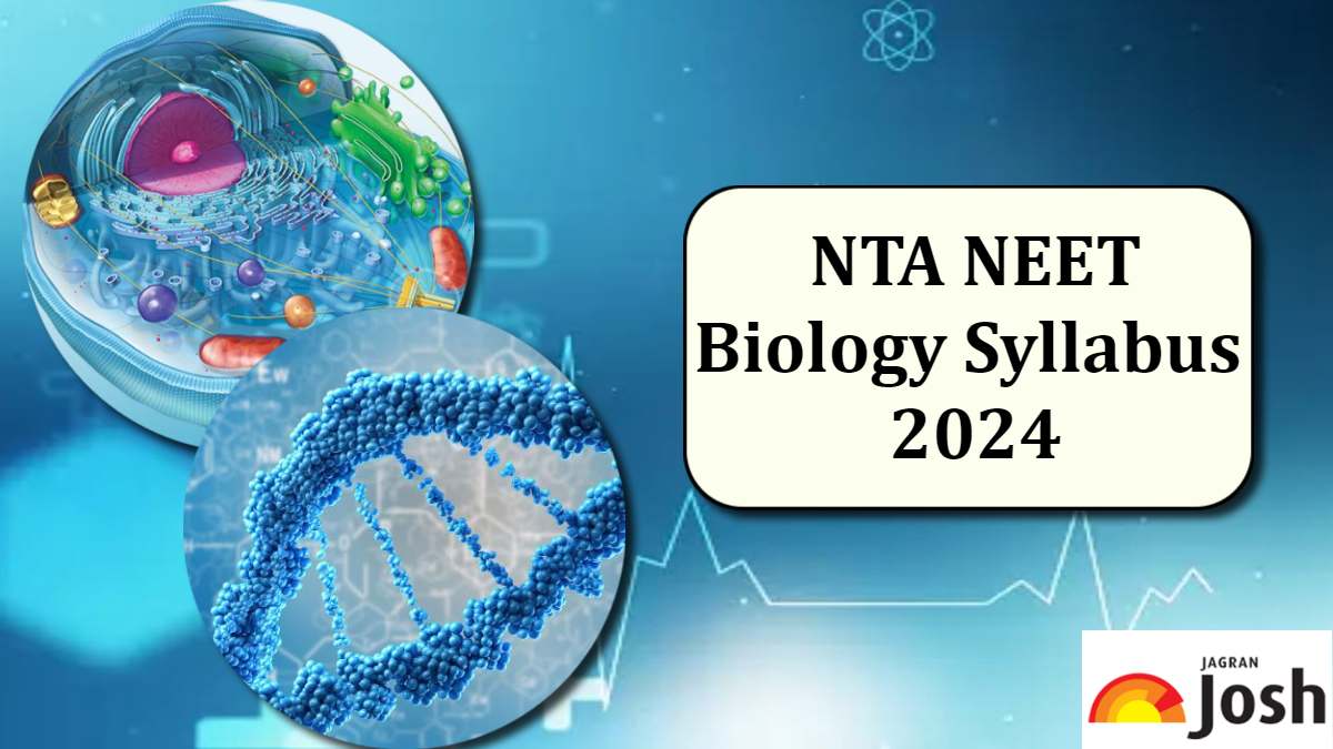 NEET Biology Syllabus 2024 (Reduced) Download PDF