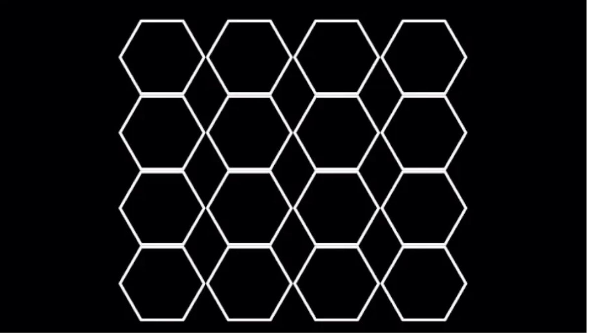 count how many hexagons in the picture puzzle
