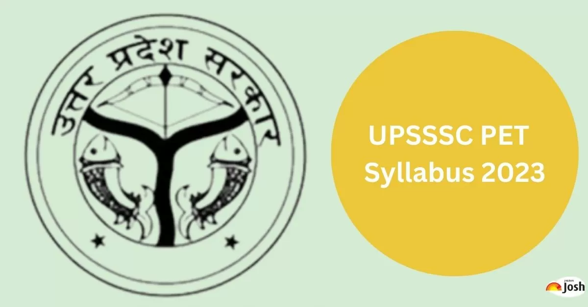 UPSSSC PET Syllabus 2023: Download Subject-wise Syllabus PDF and ...
