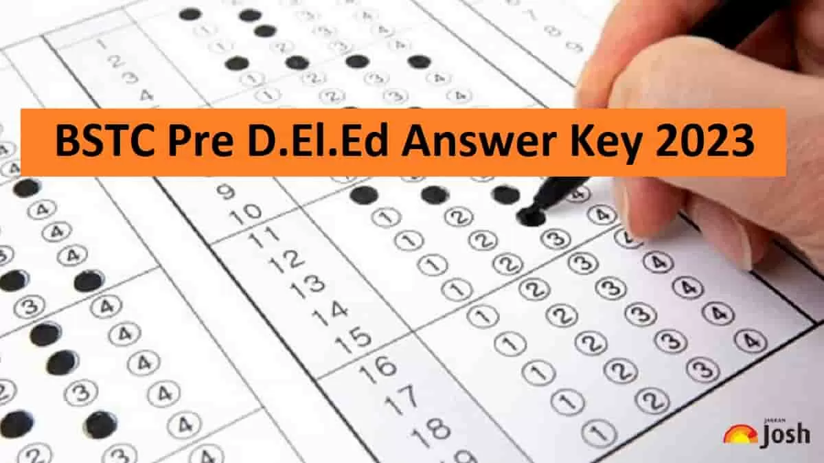 BSTC Pre D.El.Ed Answer Key 2023