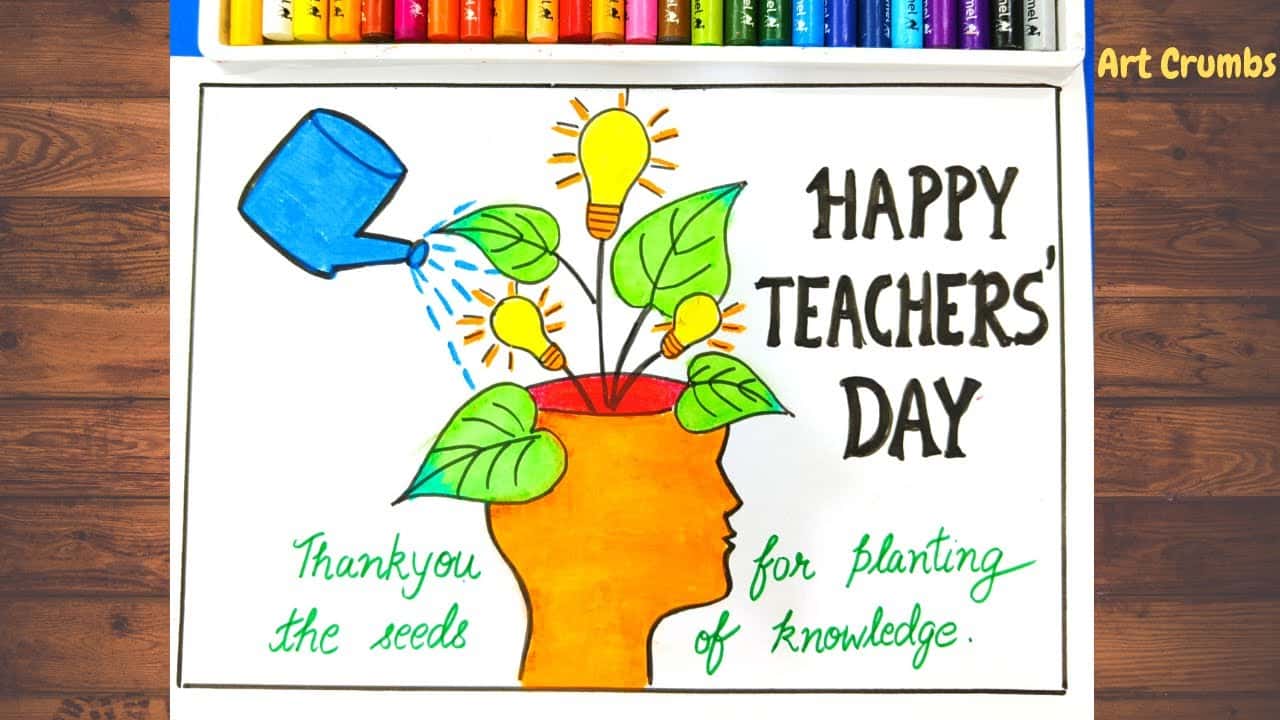 15+ DIY Teachers Day Card Ideas for Kids