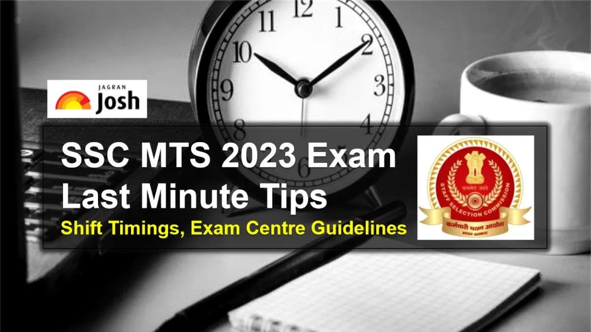 SSC MTS Exam 2023 Begins Today (September 1)