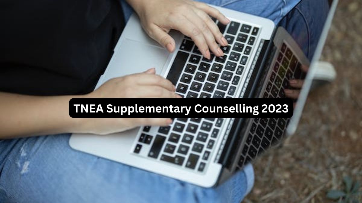 TNEA Supplementary Counselling 2023 Registration Begins at suppl