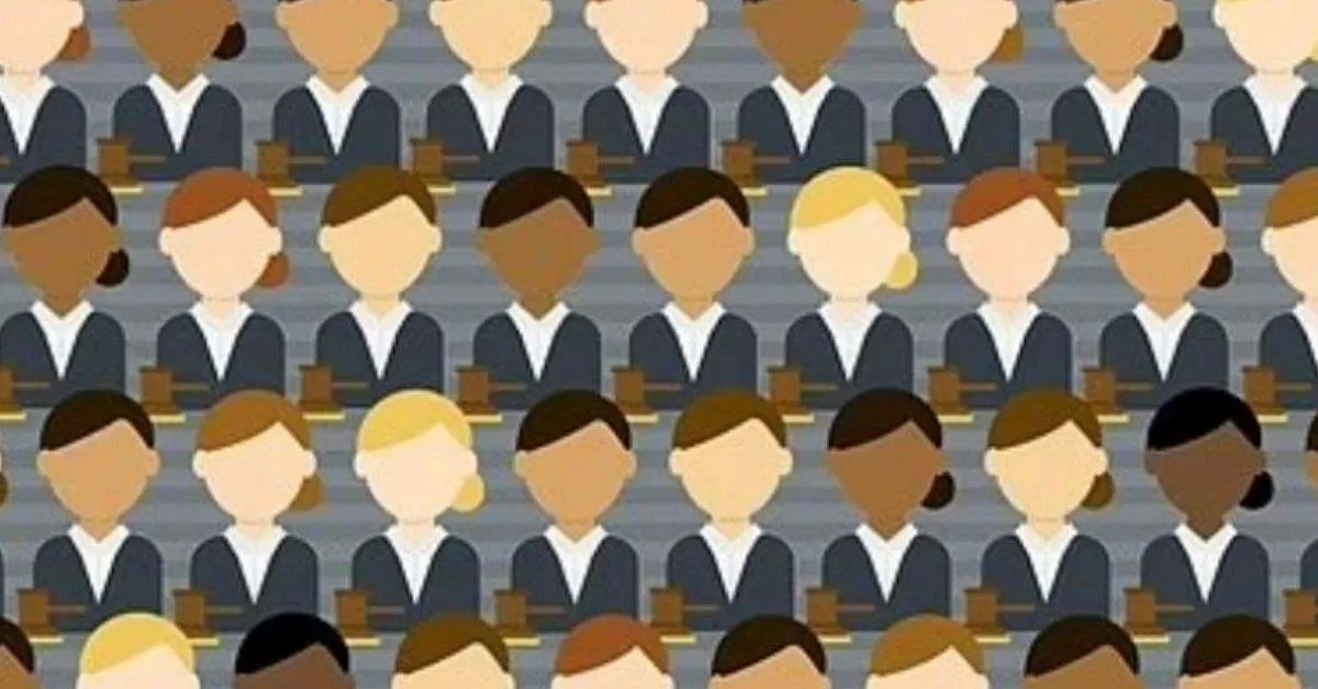 Test Your Visual Skills With This Tricky Optical Illusion: Can You See the Judge Without the Gavel?