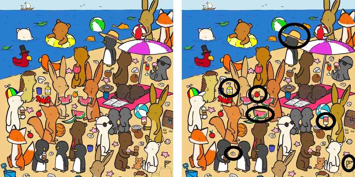 Spot the Difference: Spot 7 Differences In 29 Seconds