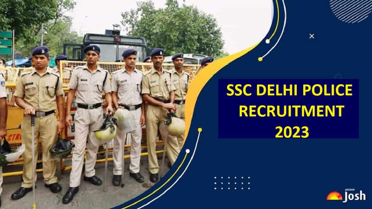 SSC Delhi Police Constable Recruitment 2023 Notification for 7547 Vacancies, Application Form at ssc.nic.in