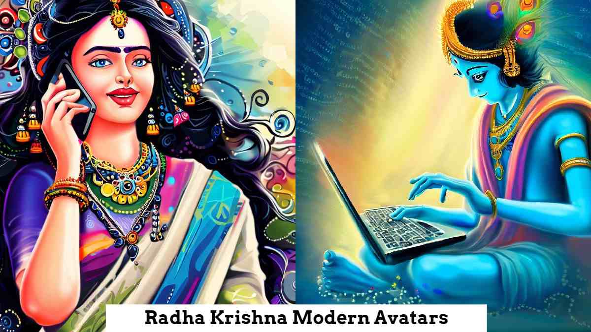 Krishna Janmashtami 2023: Radha-Krishna AI Generated Images