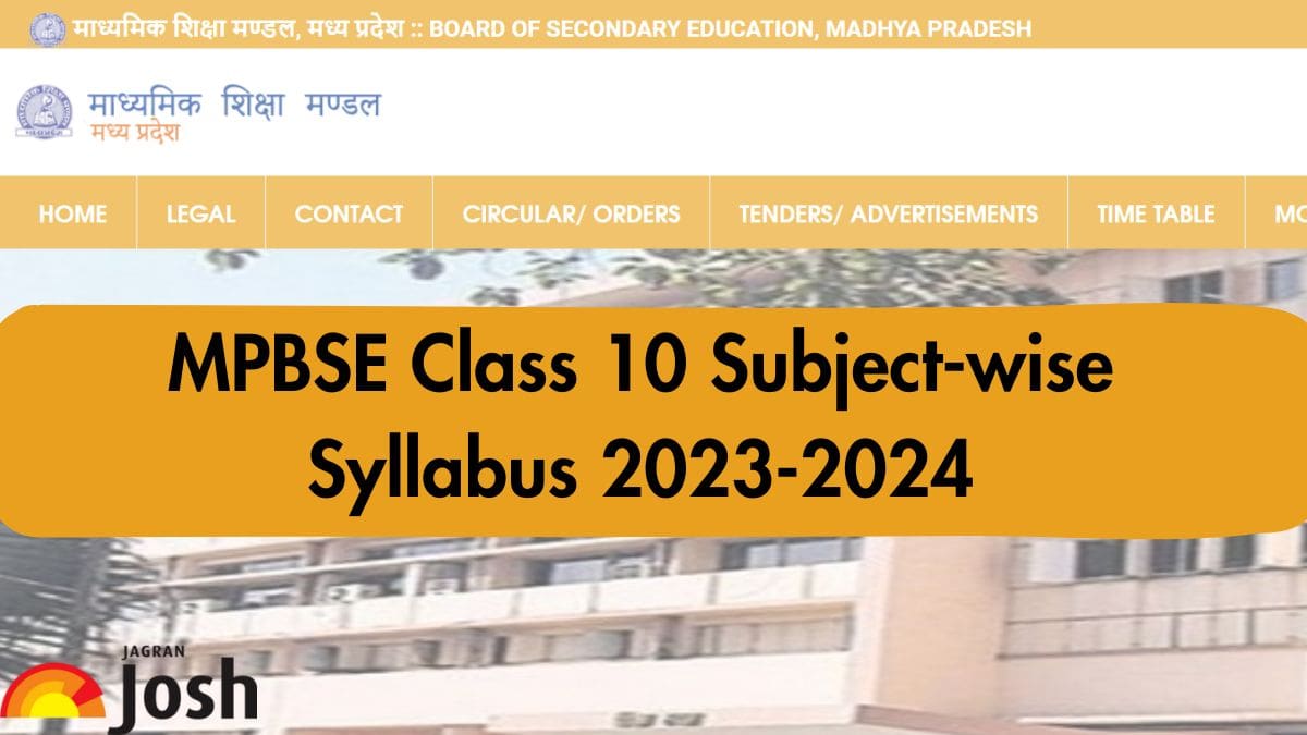 Get here detailed MP Board MPBSE Class 10th Syllabus