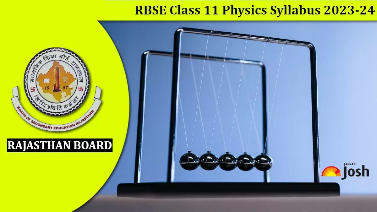 Download RBSE राजस्थान बोर्ड Class 11th Physics Syllabus 2023-24 PDF