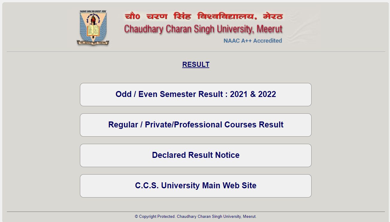 CCSU: इंतजार खत्म,आज कर लीजिए अपनी तैयारी, कल है अब एडमिशन की बारी UG में  प्रवेश के लिए जारी होगी पहली कट आफ - Chaudhary Charan Singh University UG  Cut Off List