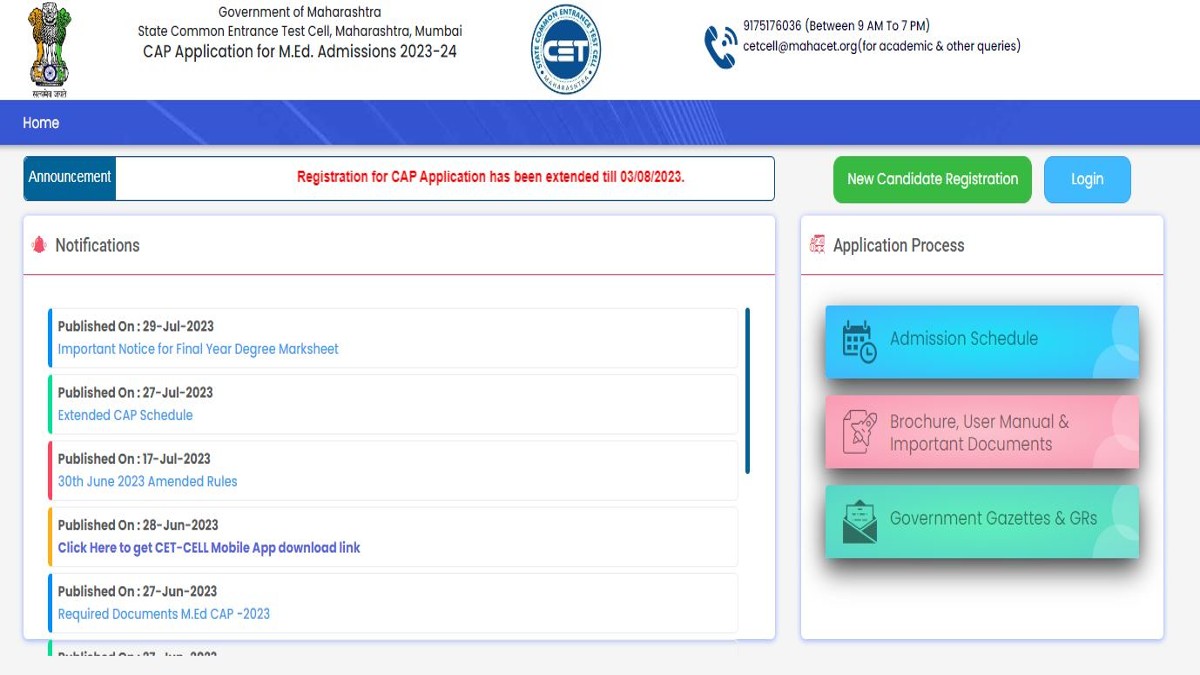 MH CET 3 year LLB Counselling 2023 Registration Ends Today, Get Direct Link Here - Vimarsana News