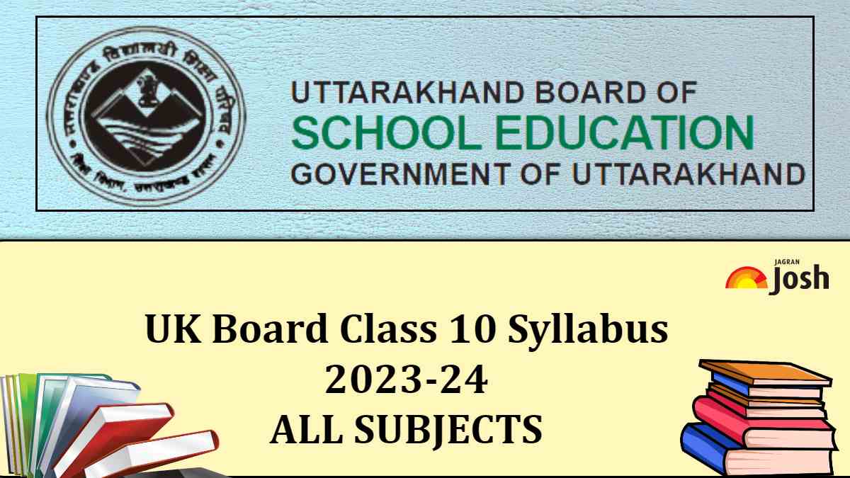 Download Uttarakhand Board Class 10 All Subject Syllabus 2023-24 PDF