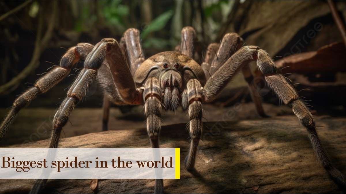 the biggest in the world spider