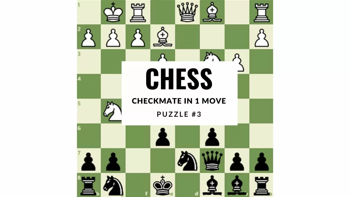 Mate in 3 Chess Puzzle 1 - Brain Easer