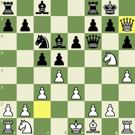 Chess Game #14: Checkmate In 1 Move, White To Play