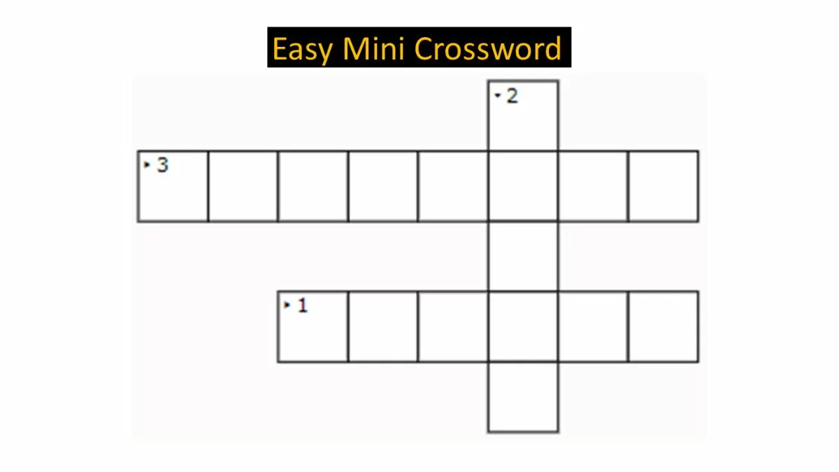 Crossword on Chess Openings 1 (+Answers)