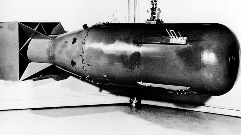 the bomb dropped at Hiroshima