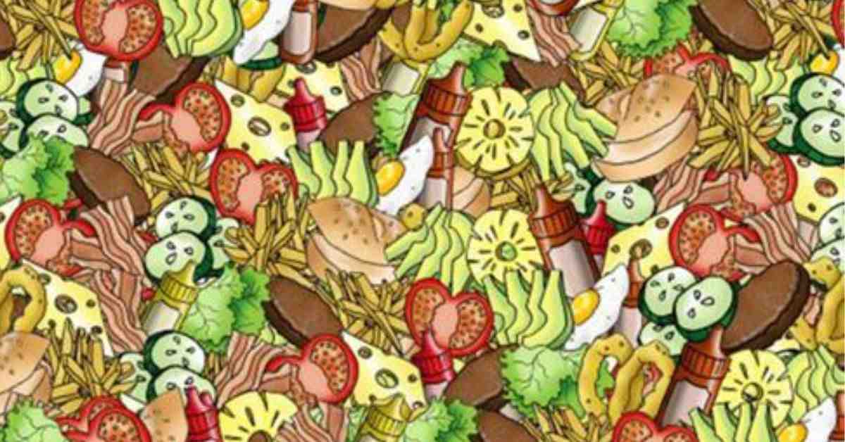 The Pickle Hunt: A Challenging Optical Illusion