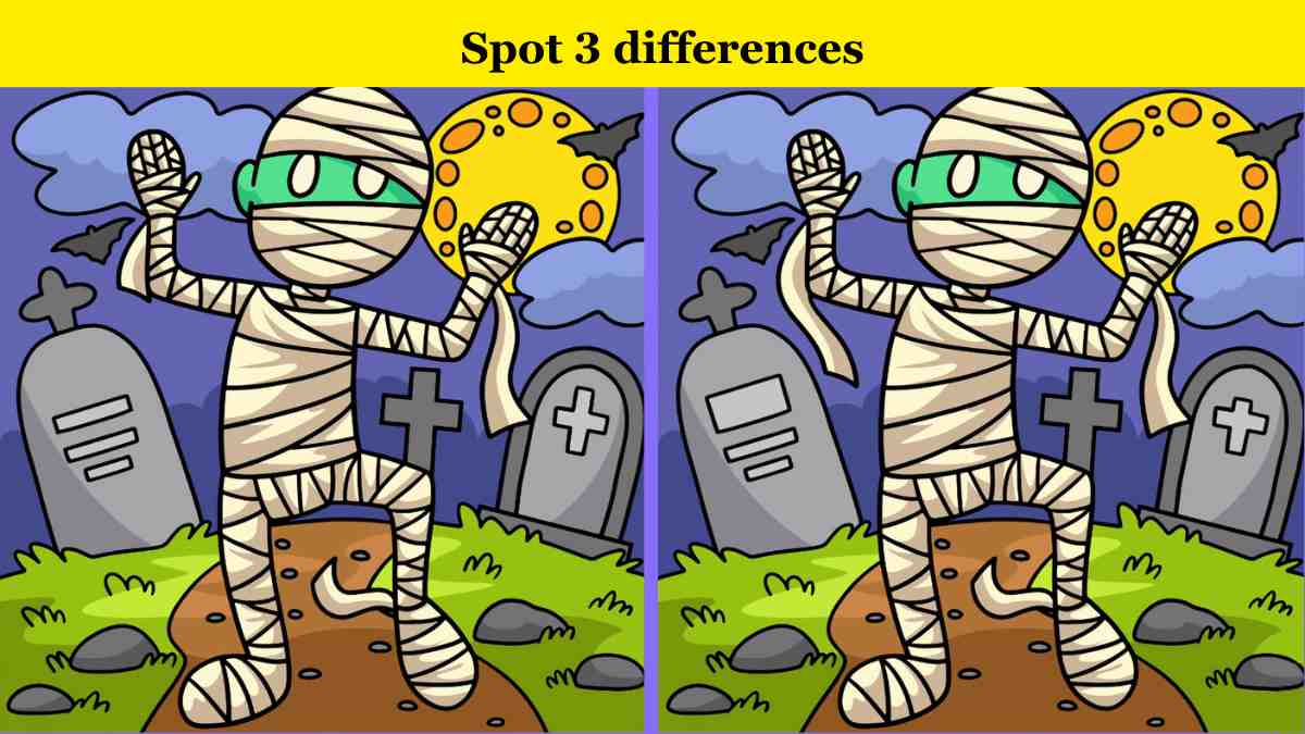 Pictured within. Пирог Мумия на Хэллоуин. Mummy picture for Kids. Differences in Art. A picture within a picture.