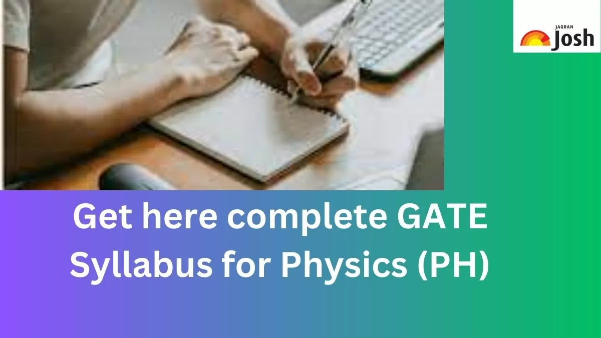 Get here complete GATE Syllabus for Physics (PH)