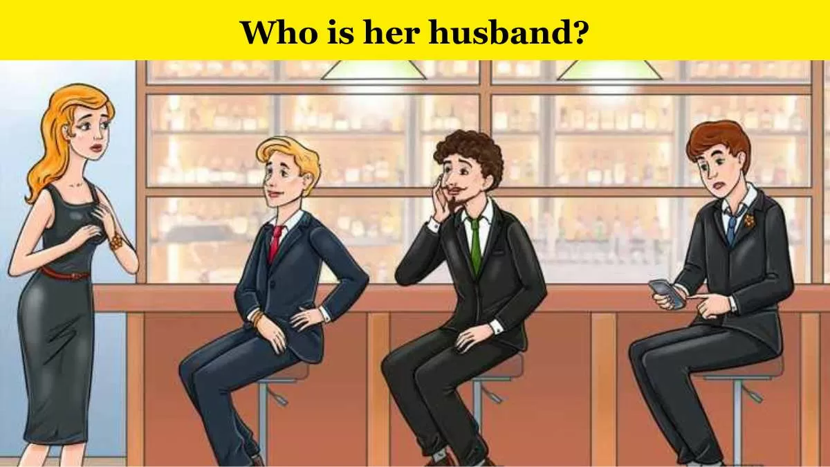 Find the woman’s husband 