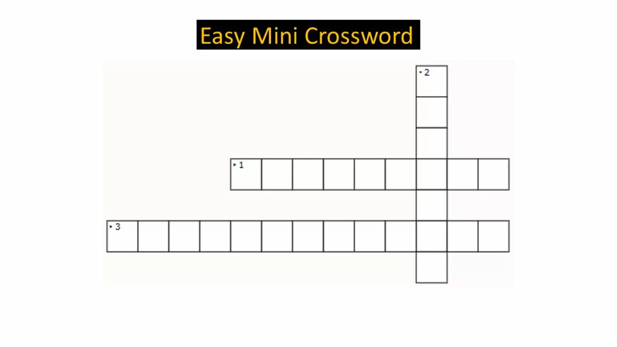 Jagran Josh Mini Crossword