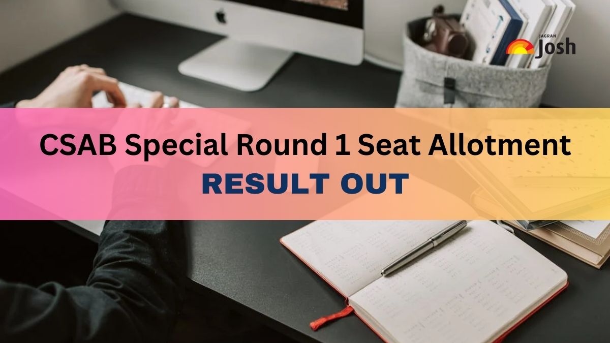 CSAB Special Round 1 Seat Allotment Result 