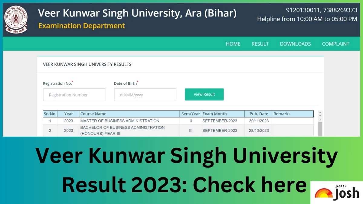 VKSU Result 2023 OUT at vksu.ac.in: Direct Link to Download UG Marksheet
