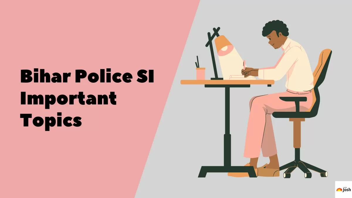 Find the subject-wise important topics for Bihar Police SI Exam. 