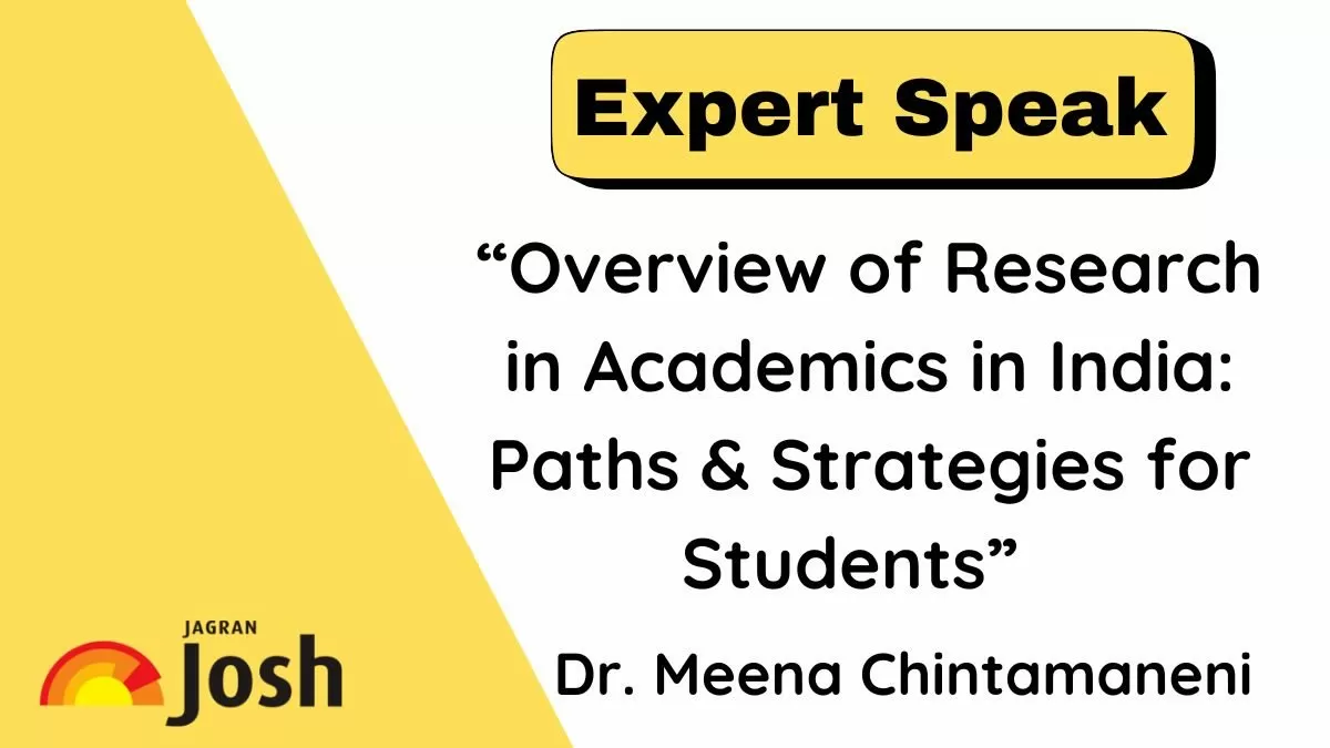 Overview of Research in Academics in India: Path and Strategies to Pursue a Career in Academics