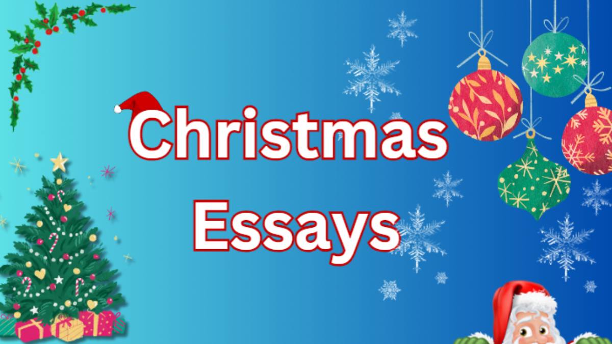 essay on christmas 400 words