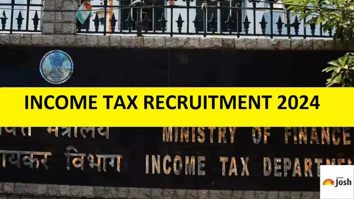 Income Tax Recruitment 2024 For Inspector Tax Assistant Steno MTS Posts   Income Tax Recruitment Min.webp