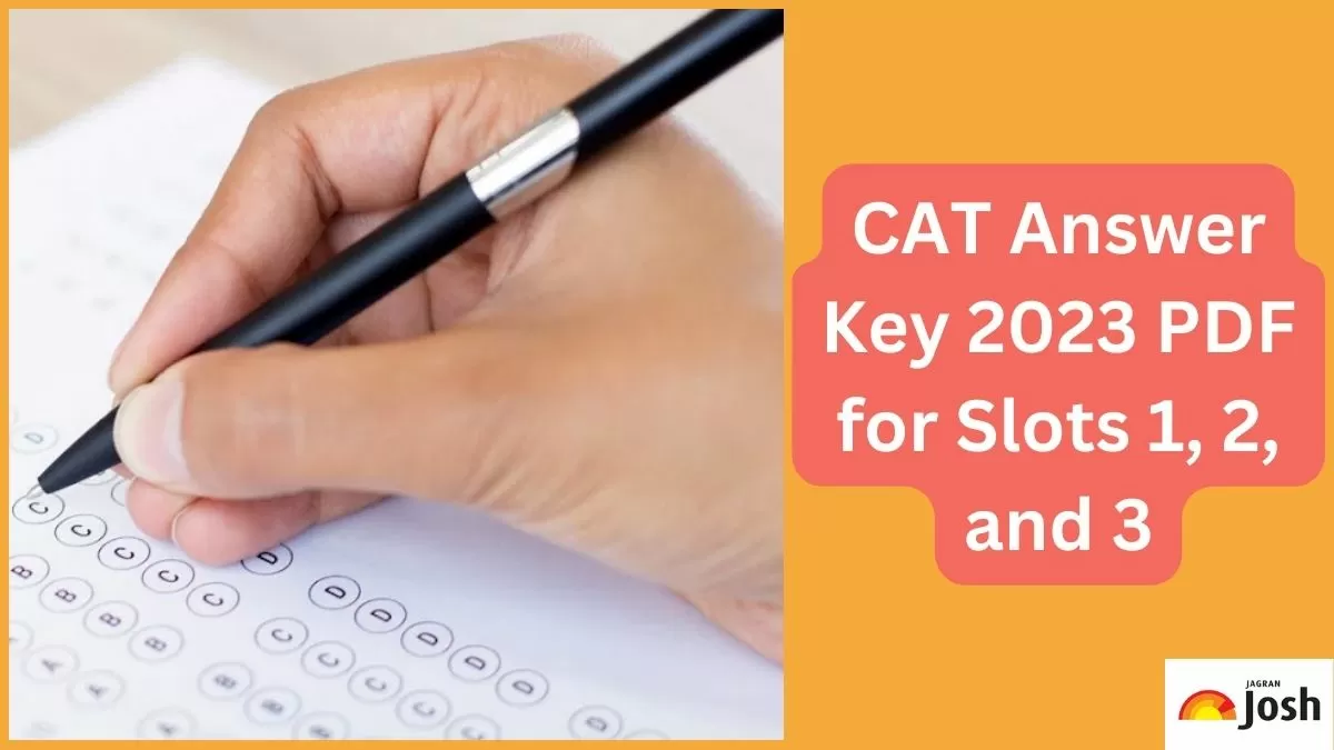 CAT 2023 Answer key Released Download Slot 1, 2 & 3 Answer Key PDFs