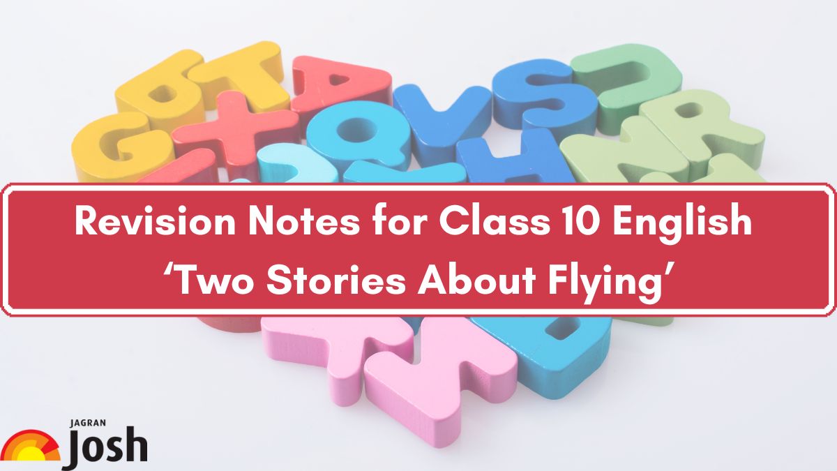 Download PDF for CBSE Class 10 Chapter 3 Two Stories About Flying Notes