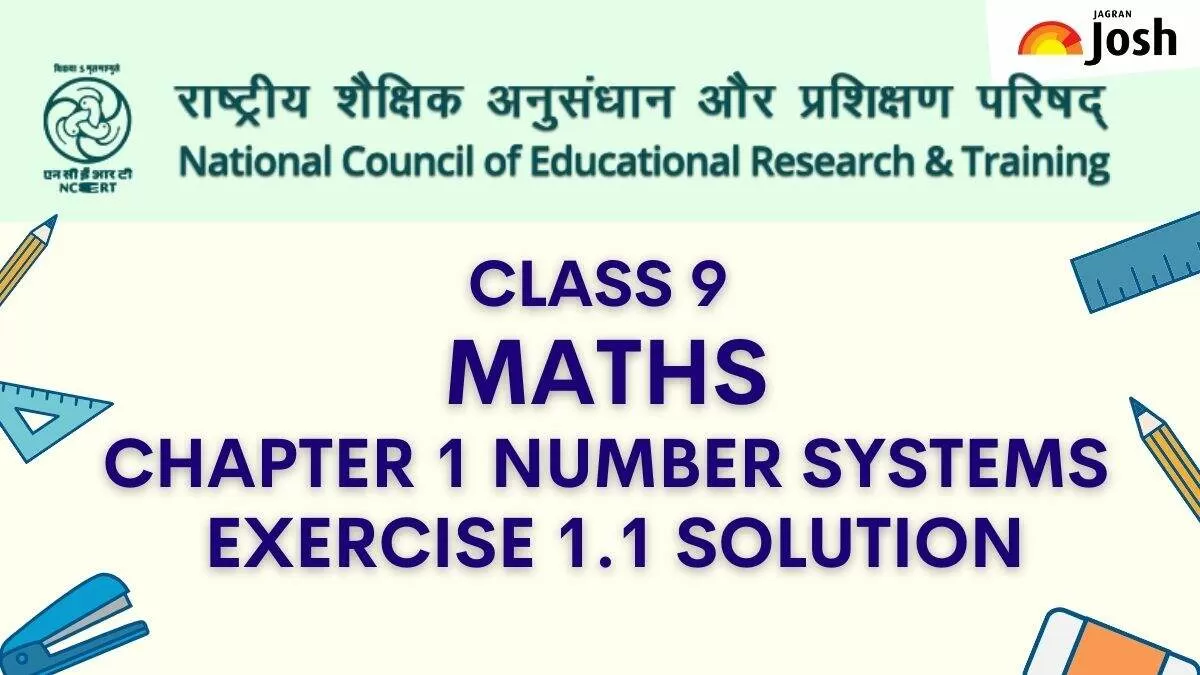 NCERT Solutions for Class 9 Maths Exercise 1 of Chapter 1 - Number Systems