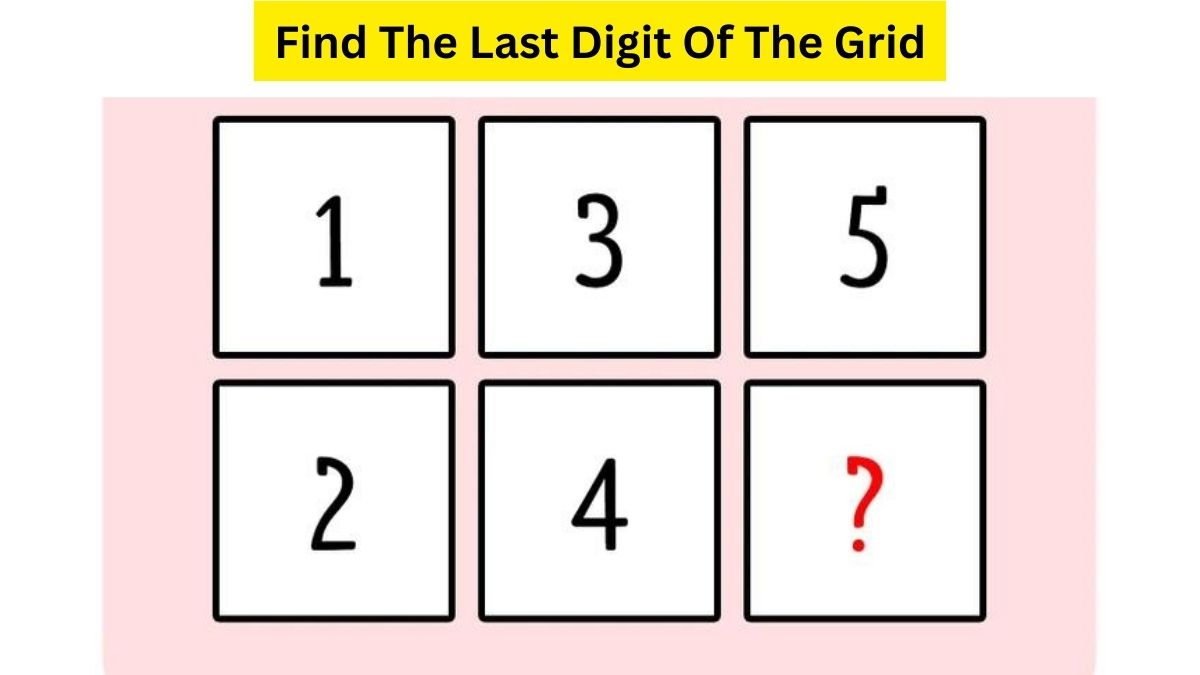 Puzzle IQ Test: You Have Super Intelligent Brain If You Can Find The Last Number Of The Series. 7 Seconds Left!