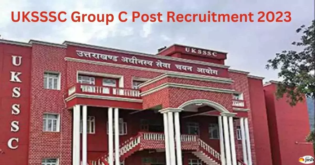 UKSSSC Group C Post Recruitment