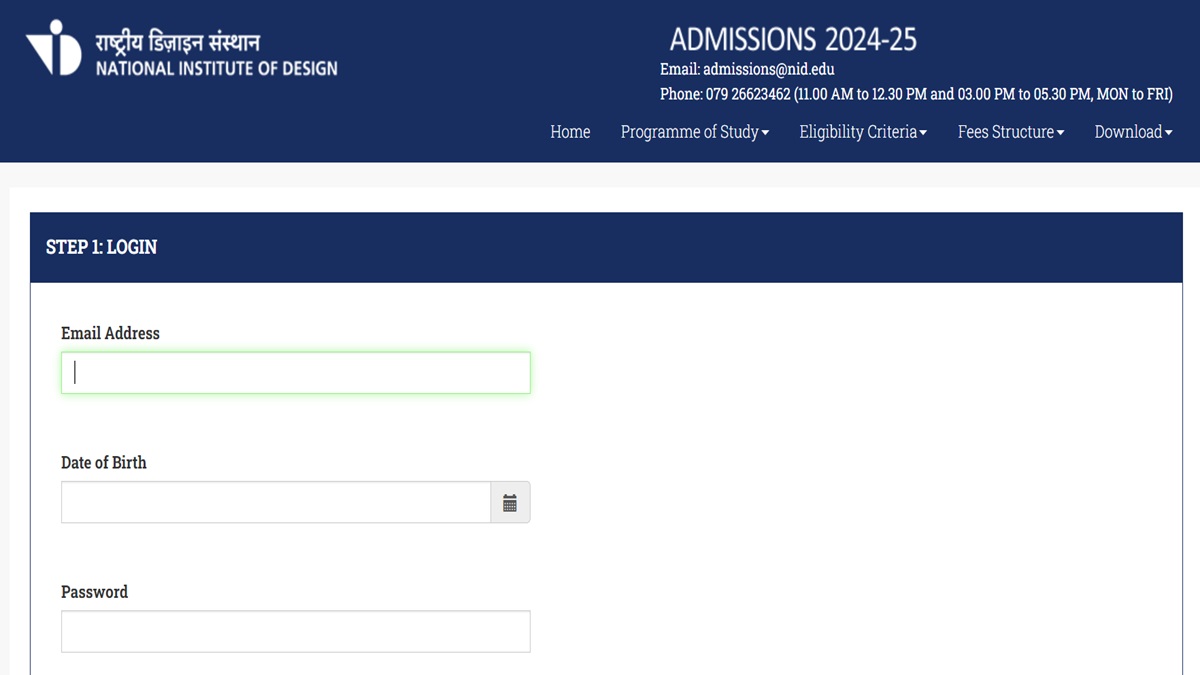 NID CAT 2024 Admit Card Today, Gt Direct Link Here