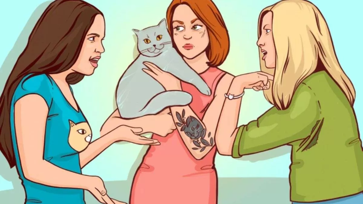 Picture Riddle IQ Test: Who Is The Cat’s Owner?