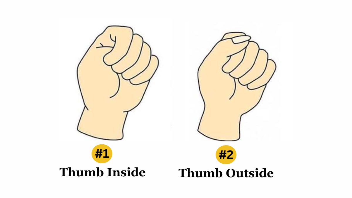 Fist Personality Test: The way you make a fist reveals your true