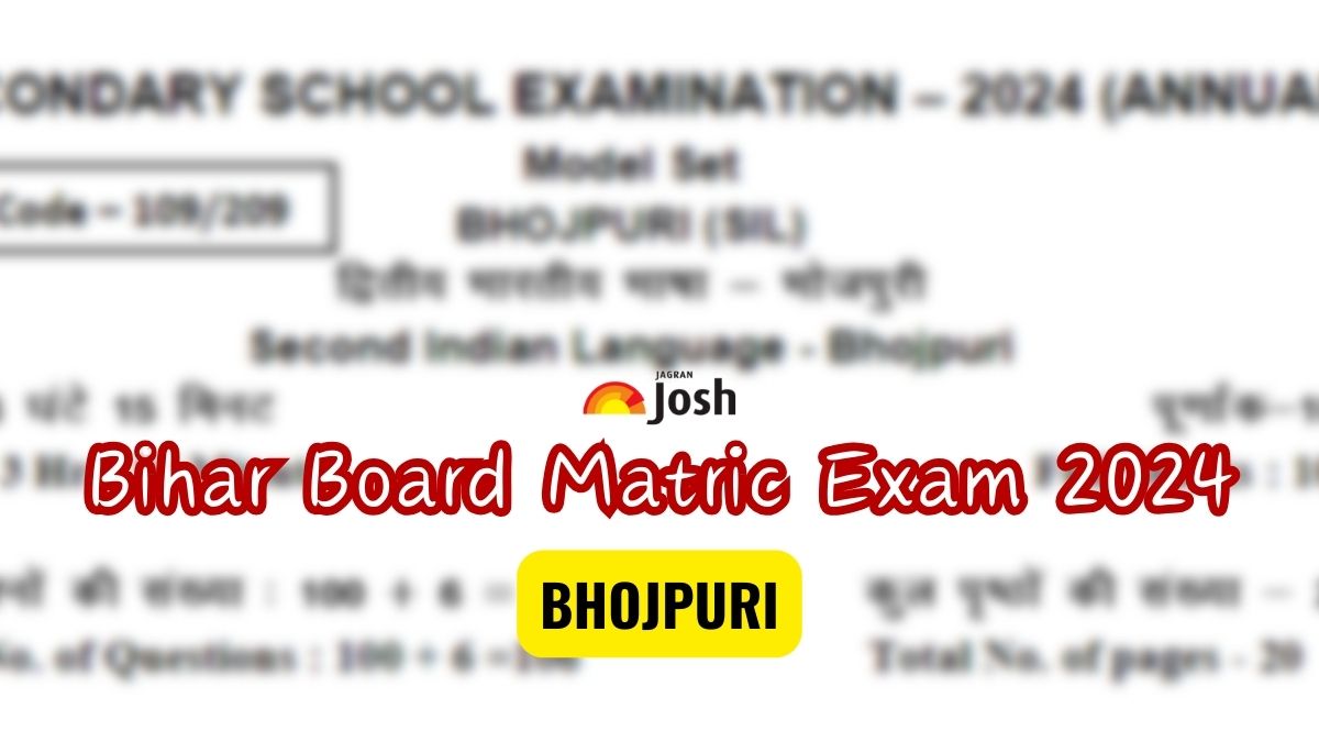 Get direct link to download Class 10 Bhojpuri Model paper for Bihar Board